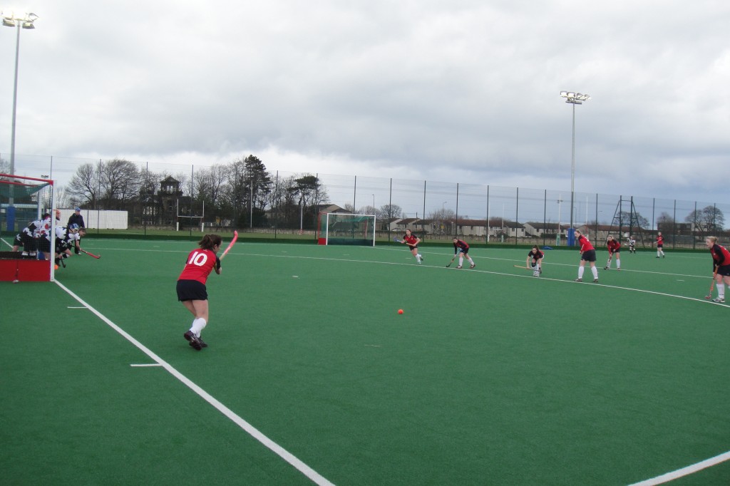 Ladies 2s penalty corner
